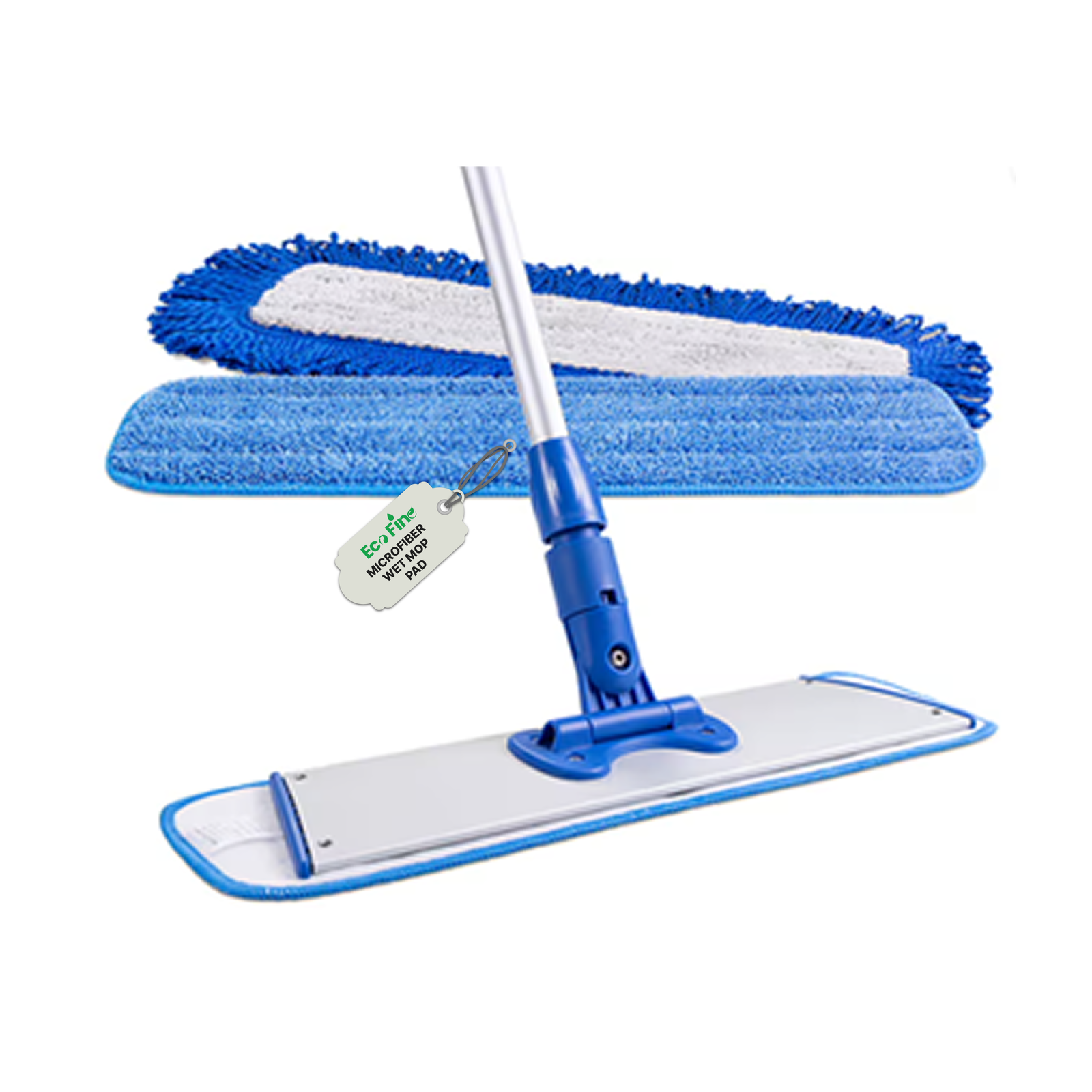 Blue mop pad view 2