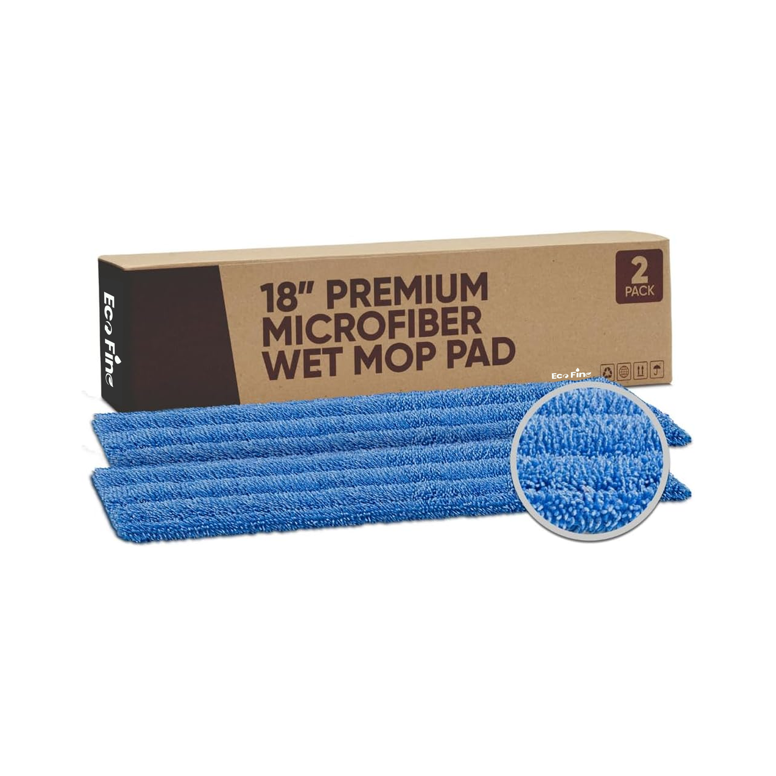 Premium Microfiber Wet Mop Pad