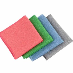 microfiber scrubbing cloth