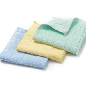 microfiber terry check cloth