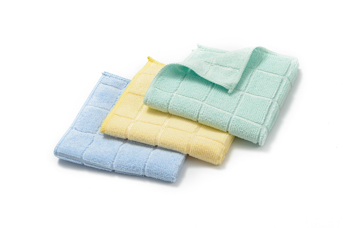 microfiber terry check cloth