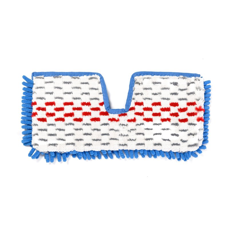 Reversible microfiber flat mop pad for janitorial floor cleaning USA