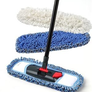 Microfiber Twin-lock Yarn Mop Pad
