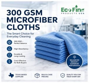 300 GSM Microfiber Cloths