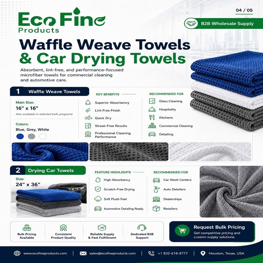 Microfiber Car Drying Towels