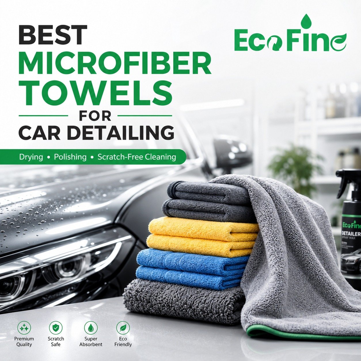 Microfiber Car Drying Towel