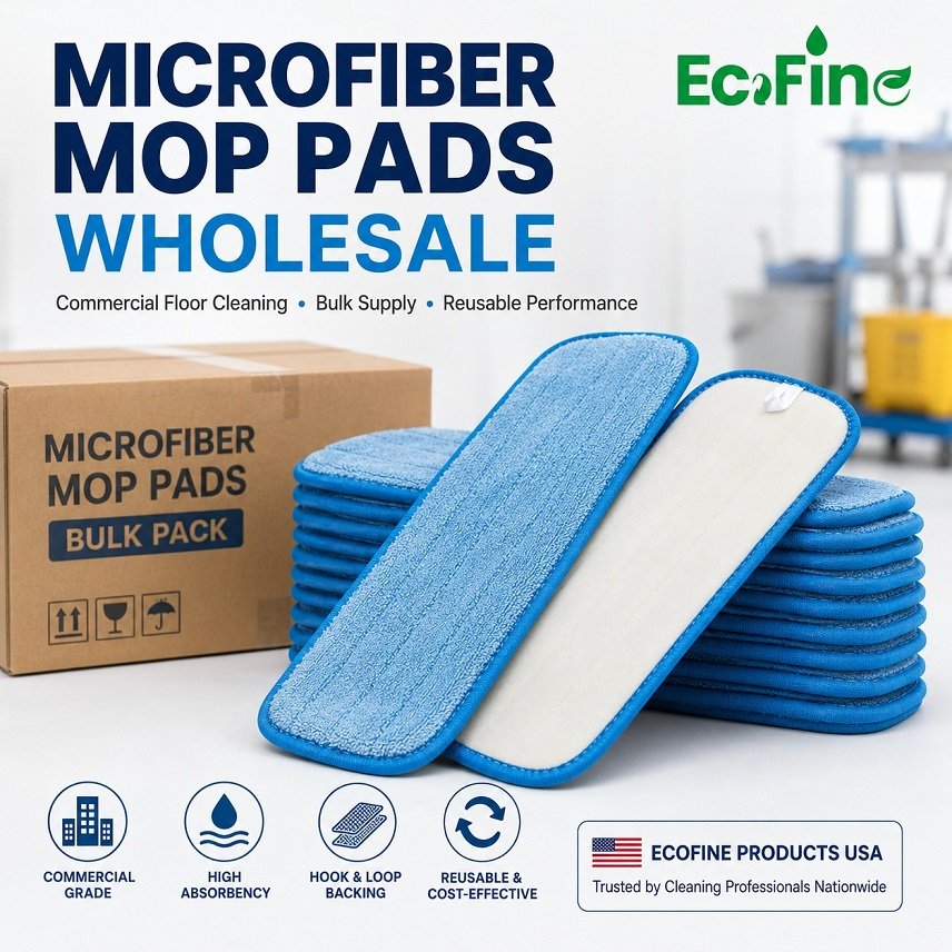 microfiber mop pads wholesale