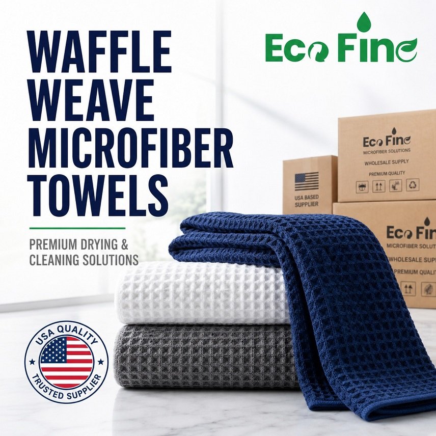 waffle weave microfiber towels
