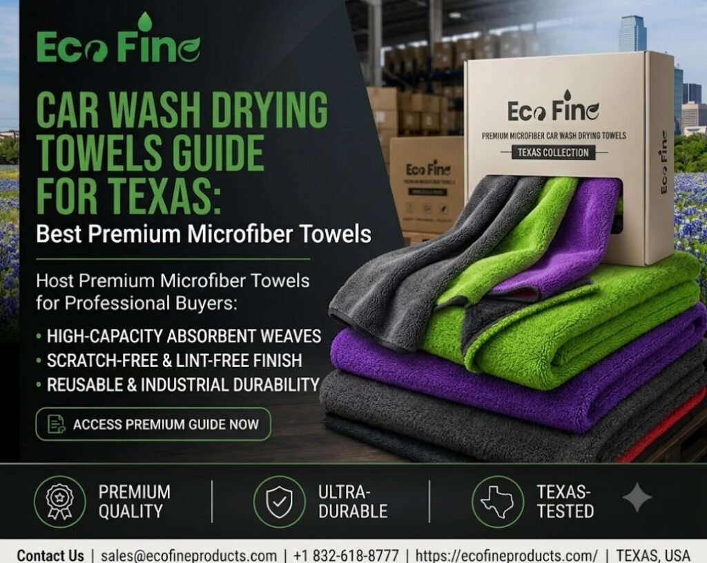 Best Premium Car Wash Drying Towels Texas