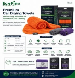 Car Drying Towels