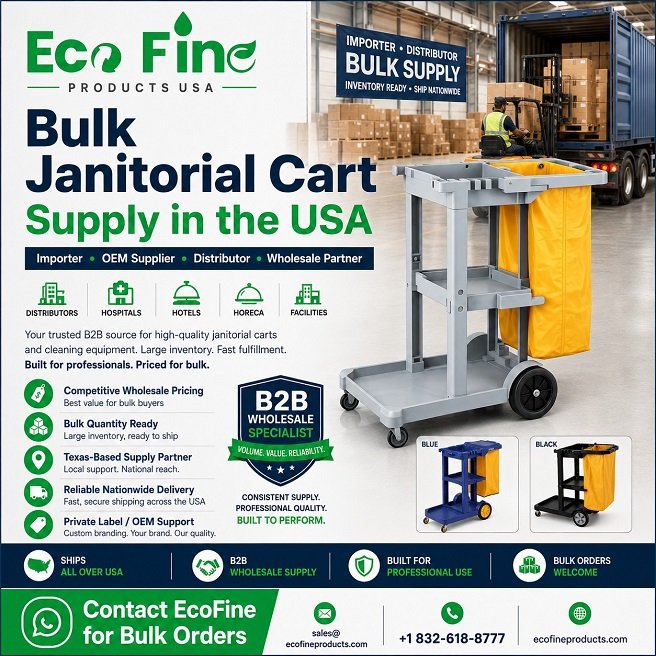 Commercial Janitorial Cart and Trolley
