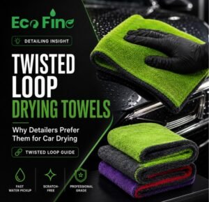 Twisted Loop Drying Towel