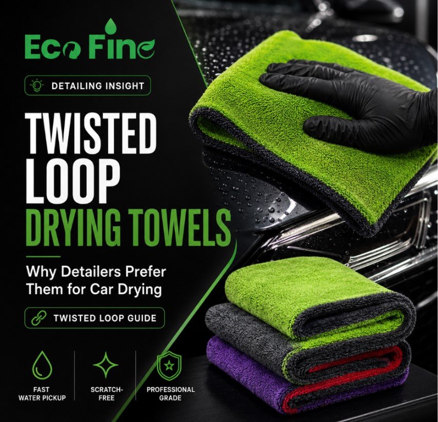 Twisted Loop Drying Towel
