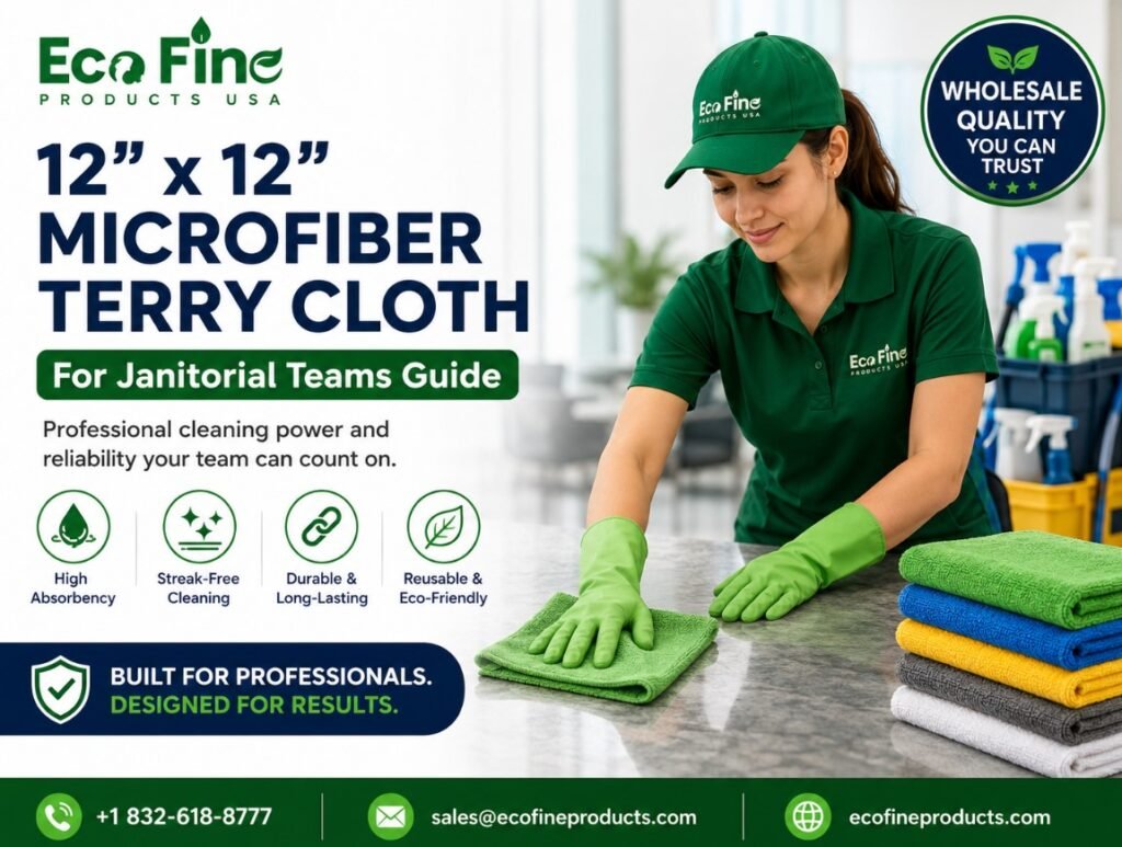 12×12 Microfiber Terry Cloth Wholesale