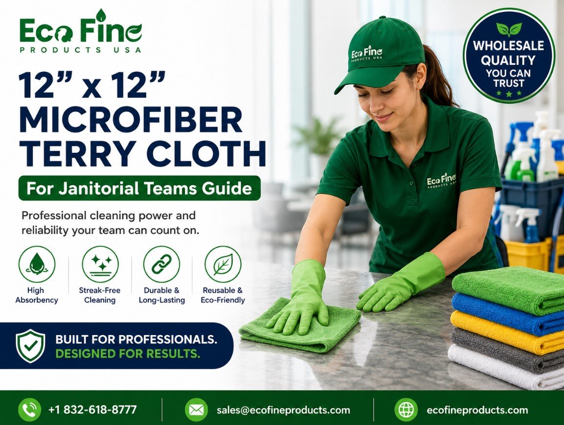 12×12 Microfiber Terry Cloth Wholesale