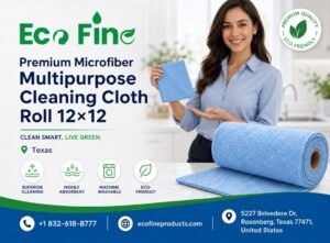 Microfiber Cleaning Cloth Roll 12×12