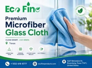 Microfiber Glass Cleaning Cloth Wholesale