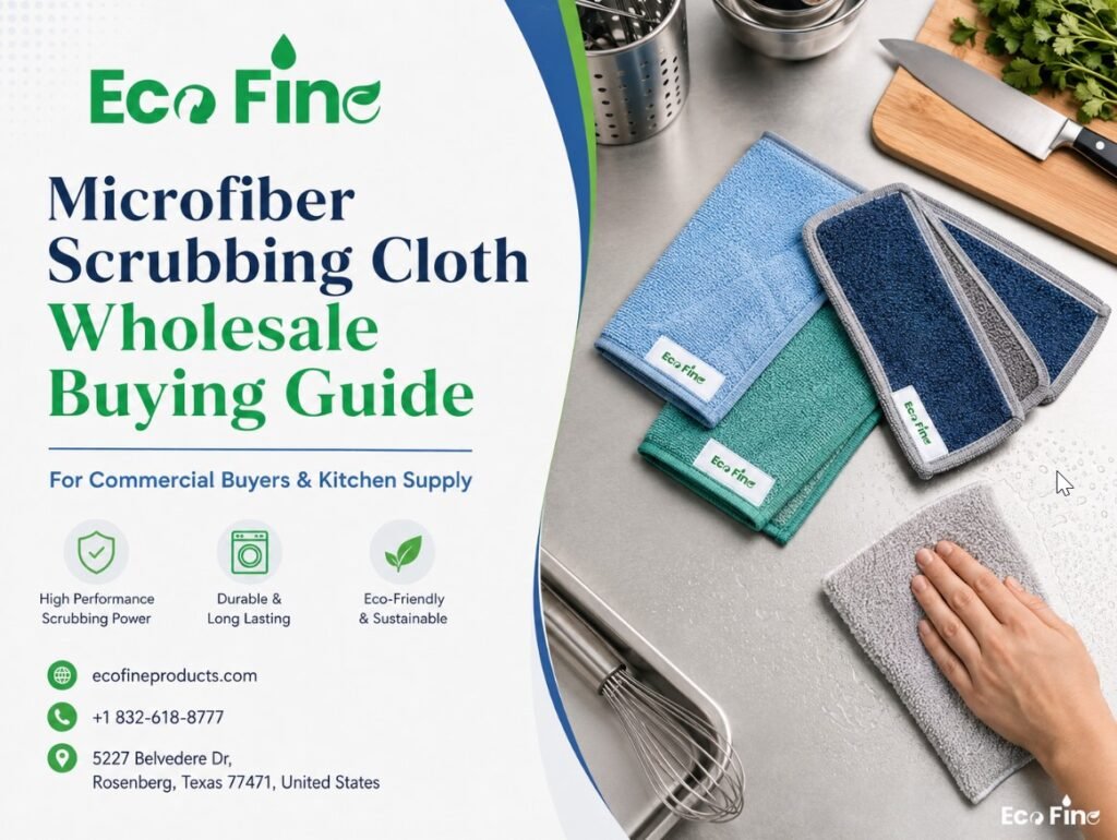Microfiber Scrubbing Kitchen Cloth Wholesale Buying Guide