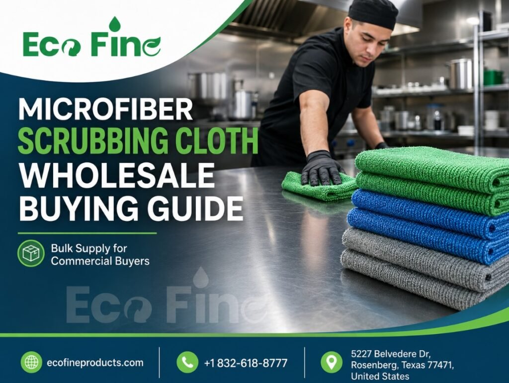 Microfiber Scrubbing Cloth Wholesale