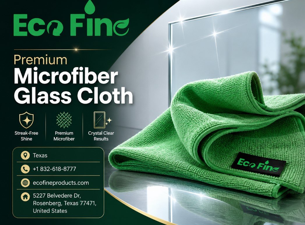Microfiber Glass Cleaning Cloth Wholesale