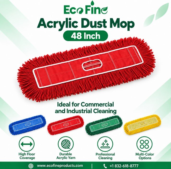 Acrylic Dust Mop 48 Inch