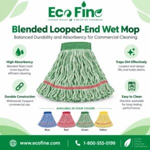 Blended Looped-End Wet Mop