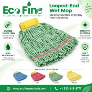 Looped-End Wet Mop