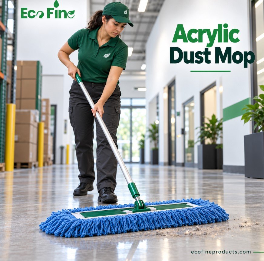 Acrylic vs Cotton Dust Mop