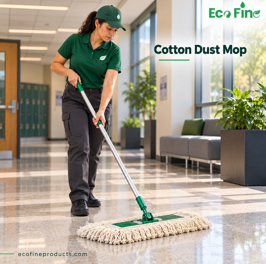 Acrylic vs Cotton Dust Mop