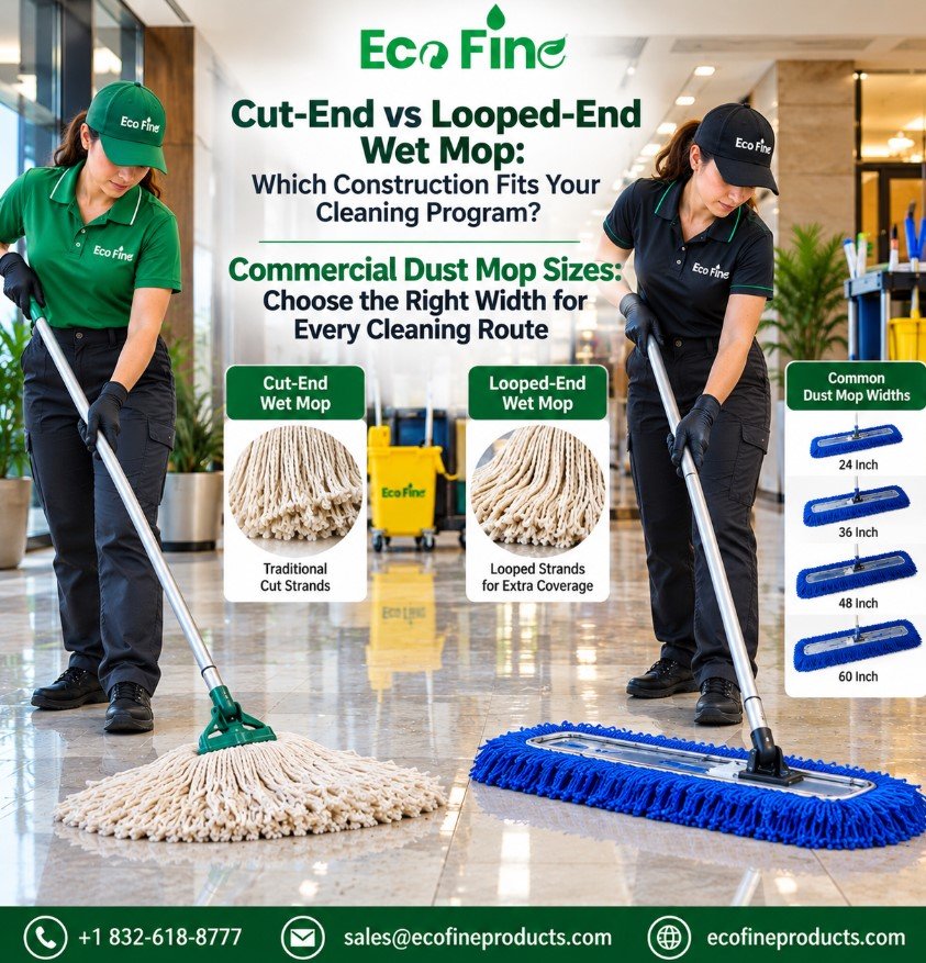 Cut-End vs Looped-End Wet Mop