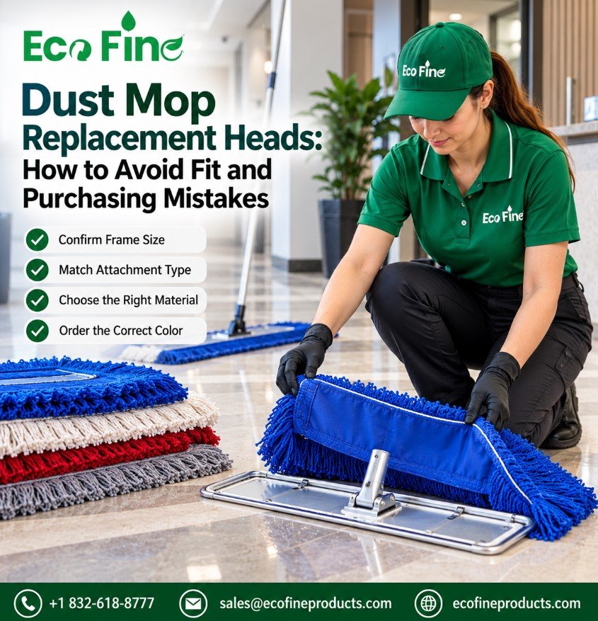 Dust Mop Replacement Heads